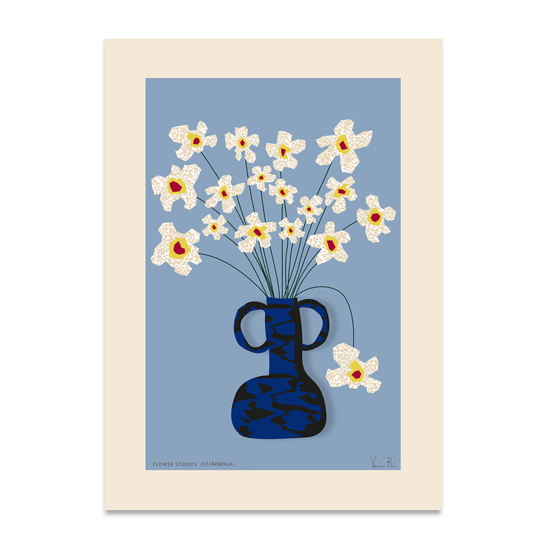 Paper Collective - Flower Studies 04 (Stjärnöga) Poster | 50 x 70 cm