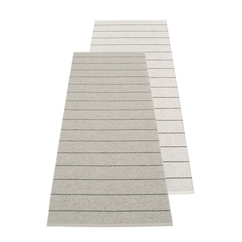 Pappelina - Carl Wendeteppich (70 cm) | 70 x 180 cm / warm grey/fossil grey