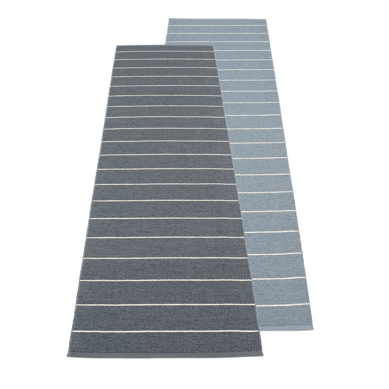 Pappelina - Carl Wendeteppich (70 cm) | 70 x 270 cm / granit/storm