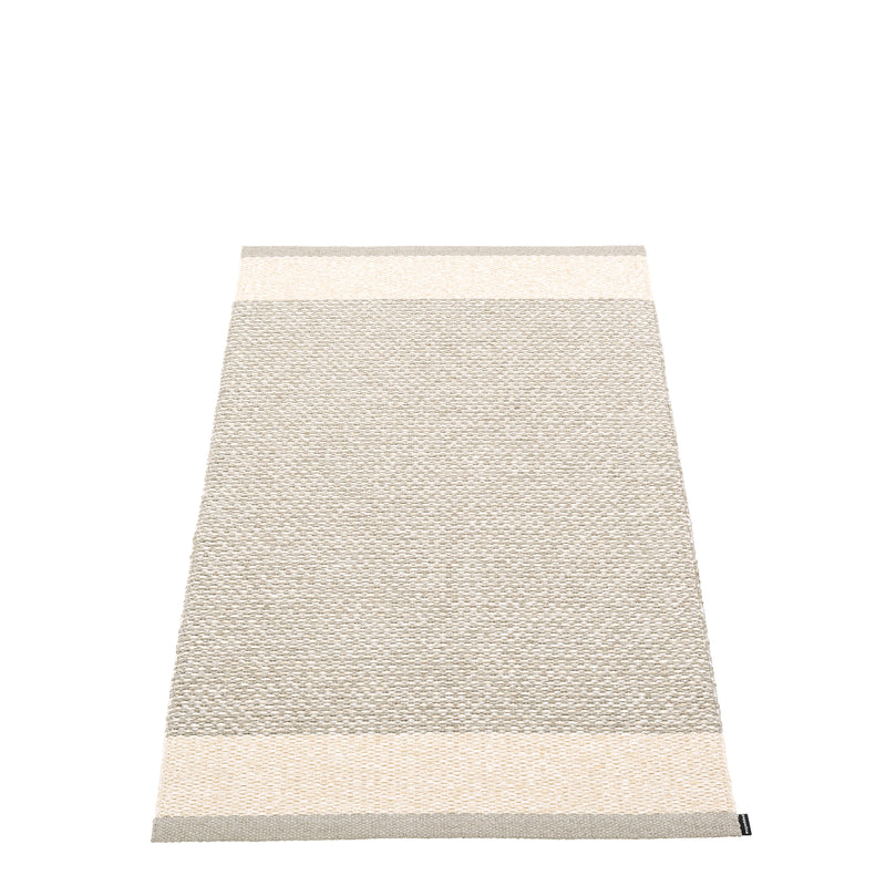 Pappelina - Edit Teppich | 70 x 120 cm / linen / vanilla/stone metallic