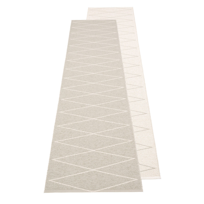Pappelina - Max Wendeteppich (70 cm) | 70 x 240 cm / linen/vanilla