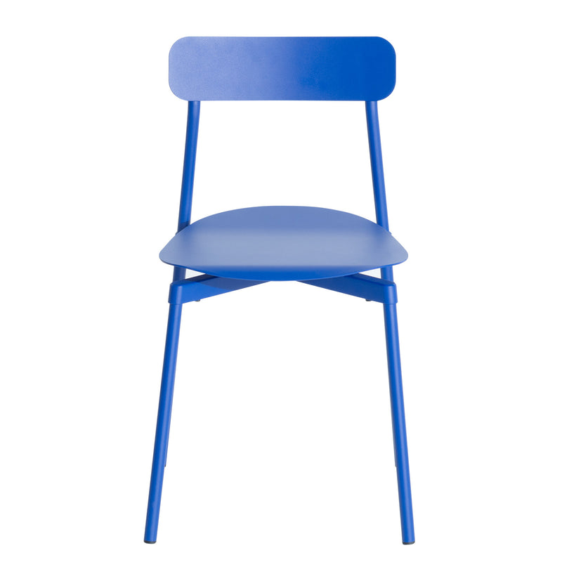 Petite Friture - Fromme Stuhl Outdoor | blau