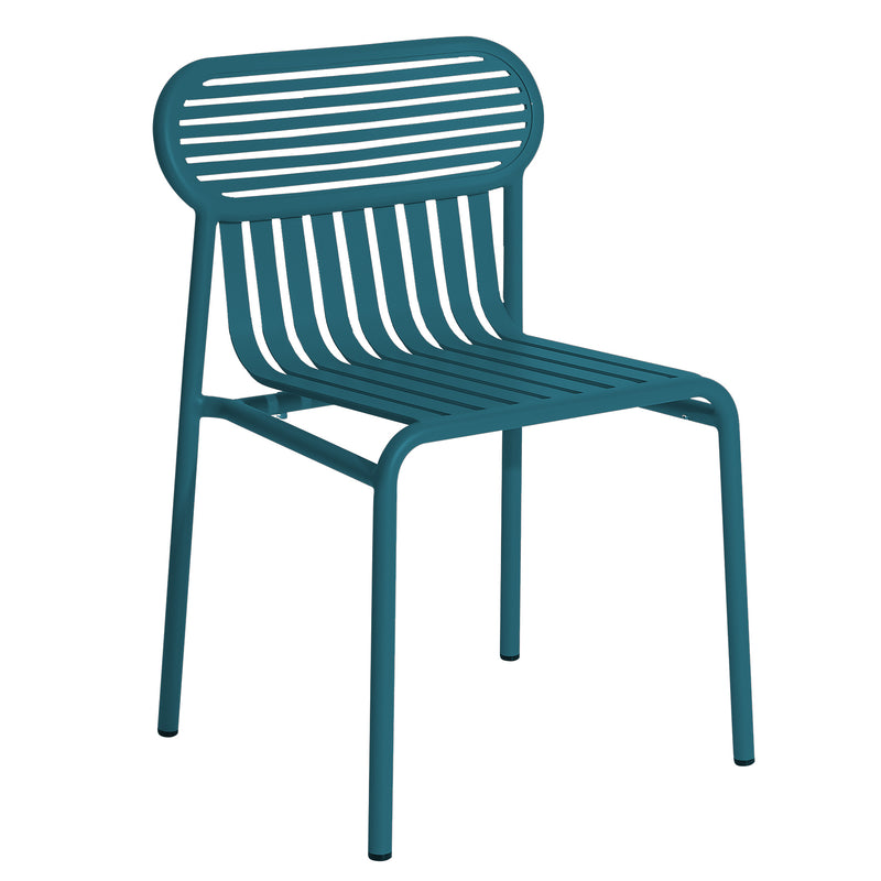 Petite Friture - Week-End Outdoor Stuhl | meeresblau