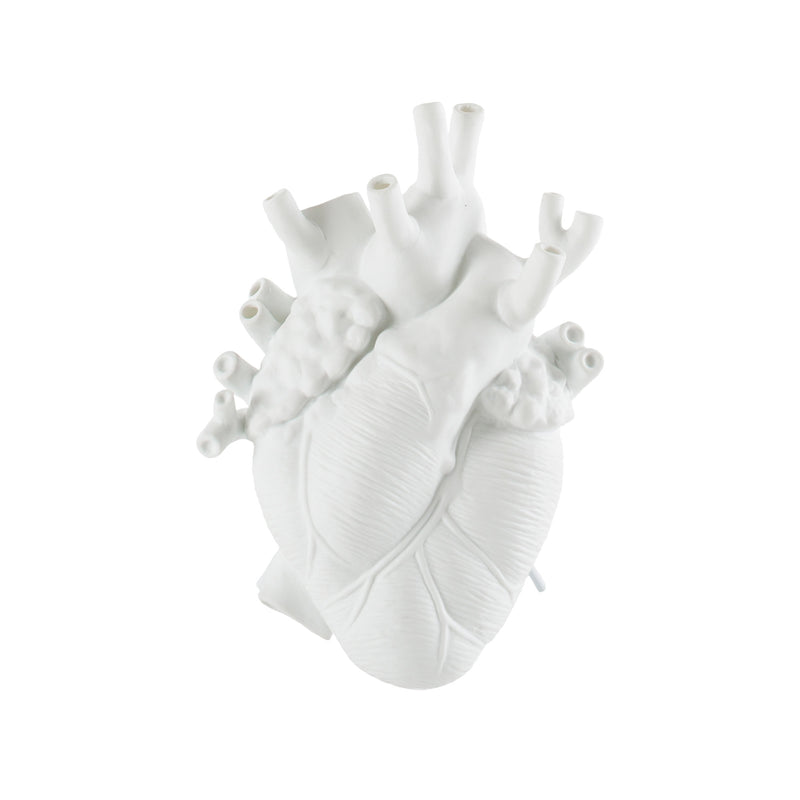 Seletti - Love in Bloom Heart Vase | weiß