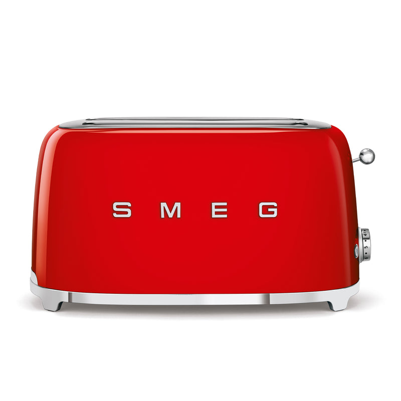 Smeg - 2-Schlitz Toaster lang TSF02 | Rot