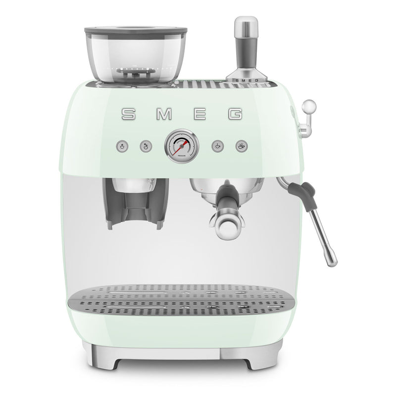 Smeg - Espressomaschine mit Siebträger EGF03 | Pastellgrün