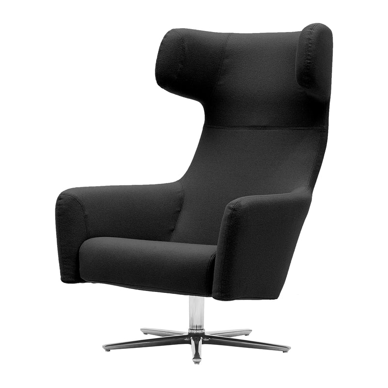 Softline - Havana Swivel Ohrensessel | Filz anthrazit (610)