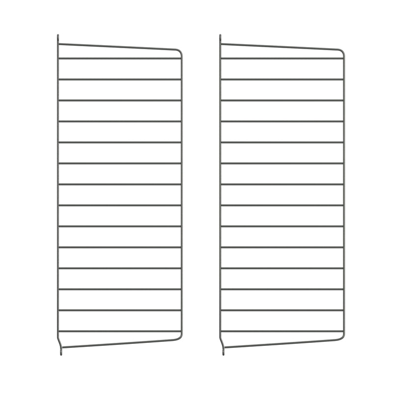 String - Wandleiter 30 cm | 2er-Set / 75 cm / dunkelgrau
