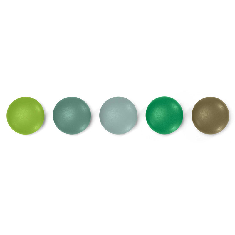 Vitra - Magnet Dots (5er-Set) | grün
