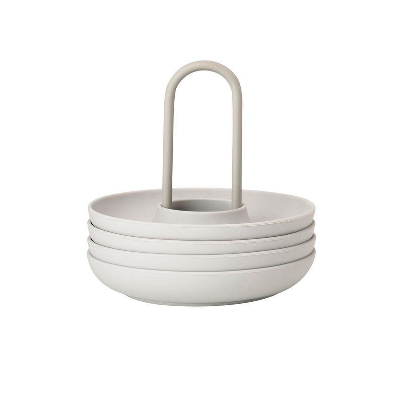 Zone Denmark - Singles Eierbecher mit Halter | warm grey