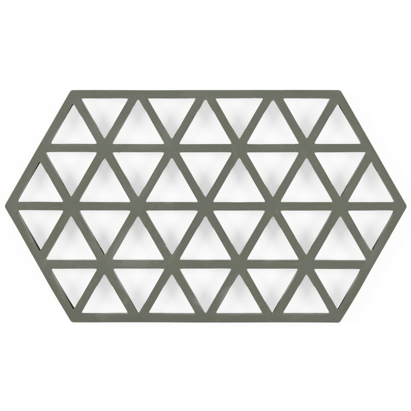 Zone Denmark - Triangle Untersetzer | 24 x 14 cm / olive taupe