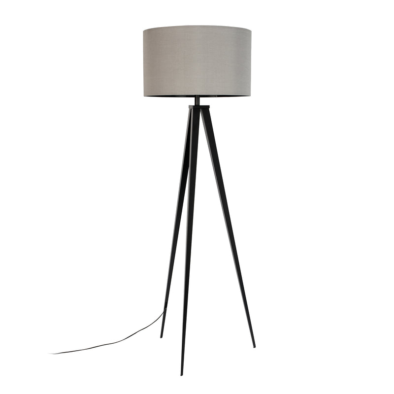 Zuiver - Tripod Stehleuchte | schwarz/grau