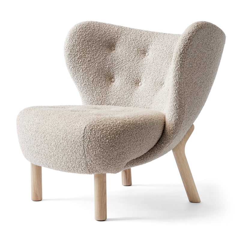 &Tradition - Little Petra Lounge Chair | Karakorum 003 / ohne Pouf / Eiche geölt