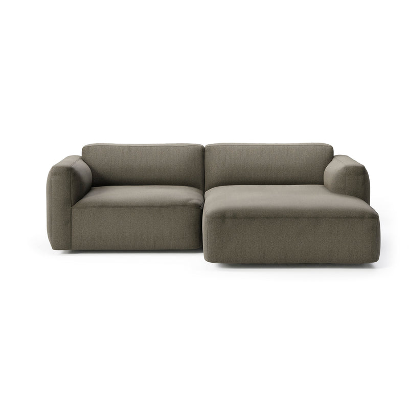 &Tradition - Develius Mellow Sofa | Barnum 08 / Konfiguration B / Graugrün