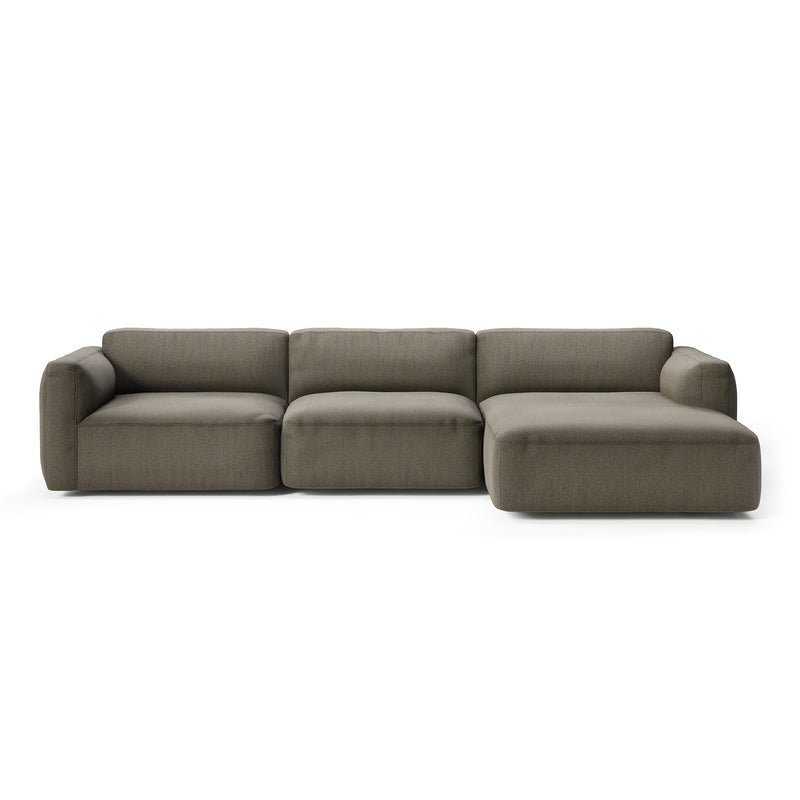 &Tradition - Develius Mellow Sofa | Barnum 08 / Konfiguration F / Graugrün