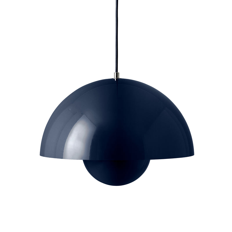 &Tradition - FlowerPot Pendelleuchte VP7 | stahlblau
