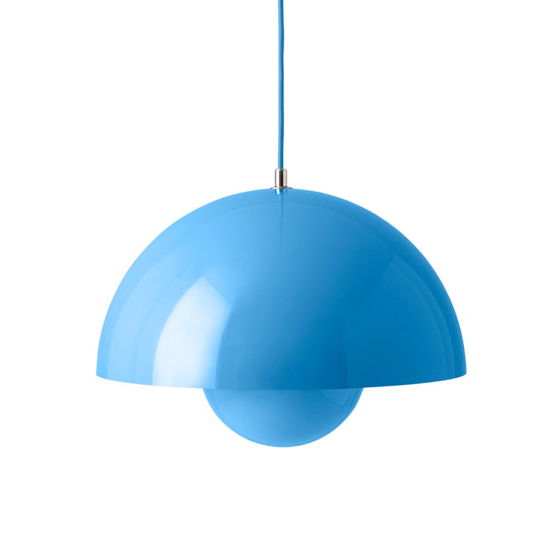 &Tradition - FlowerPot Pendelleuchte VP7 | swim blau