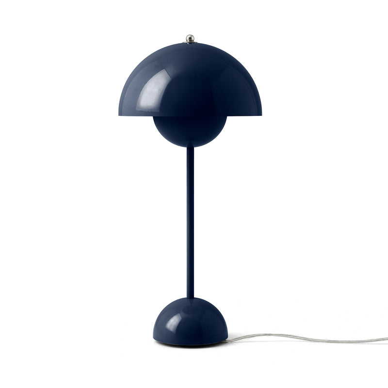 &Tradition - FlowerPot Tischleuchte VP3 | stahlblau