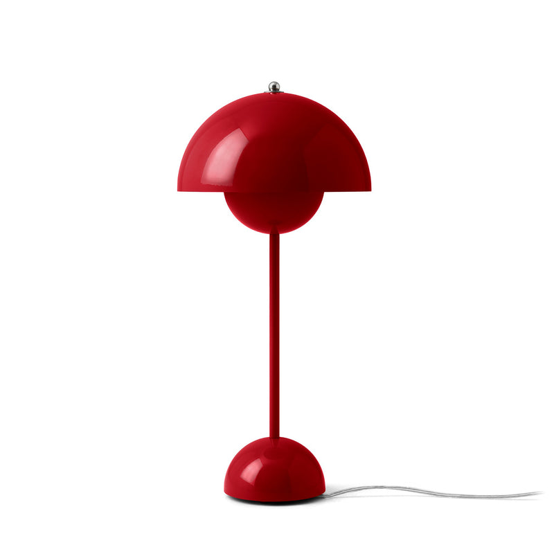 &Tradition - FlowerPot Tischleuchte VP3 | zinnoberrot