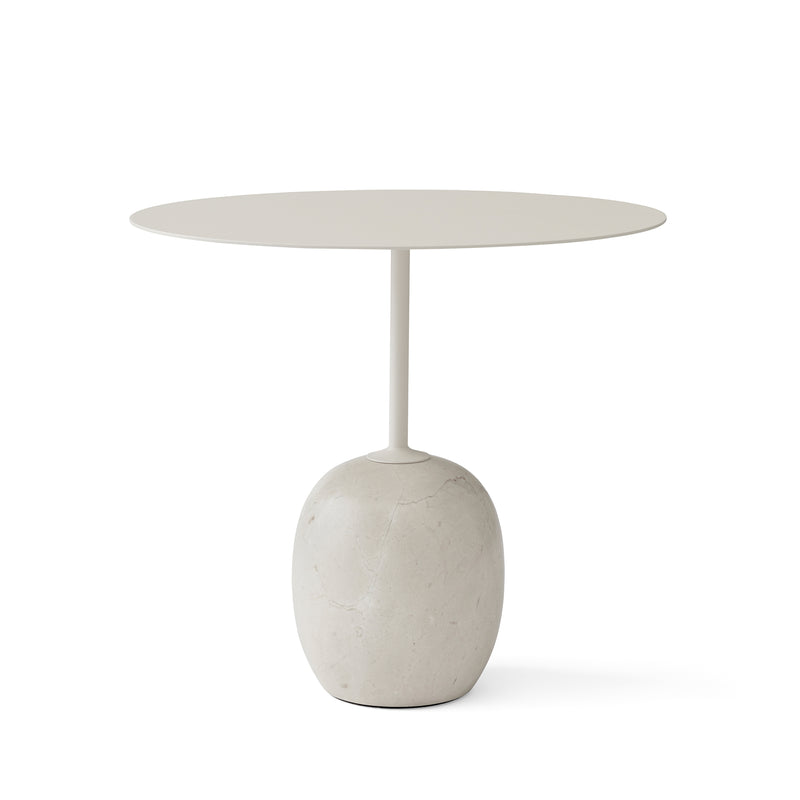 &Tradition - Lato Beistelltisch | oval 40 x 50 cm / elfenbein
