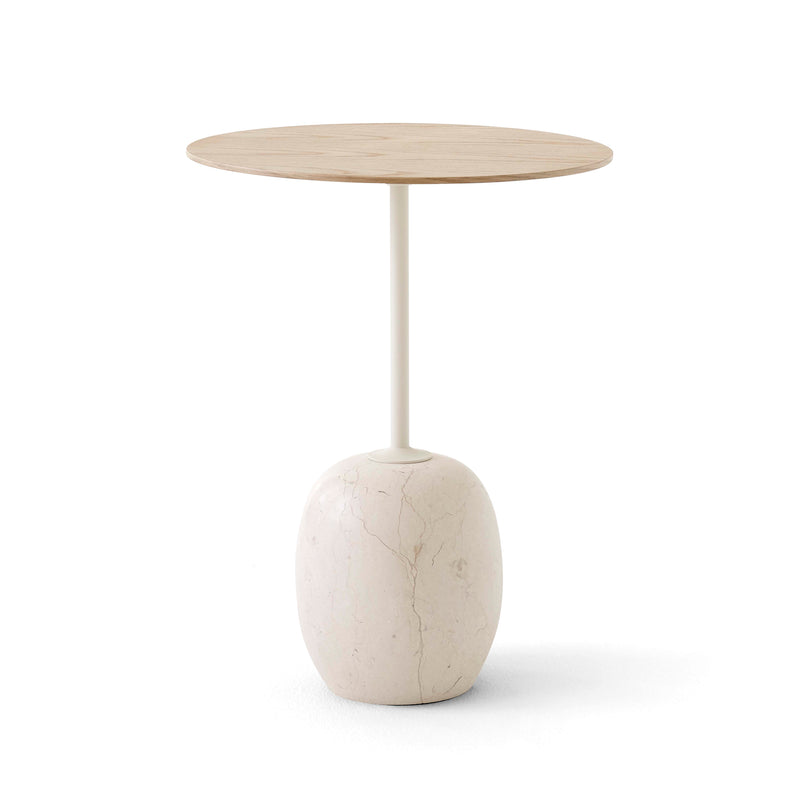 &Tradition - Lato Beistelltisch | rund Ø 40 cm, H 50 cm / Eiche