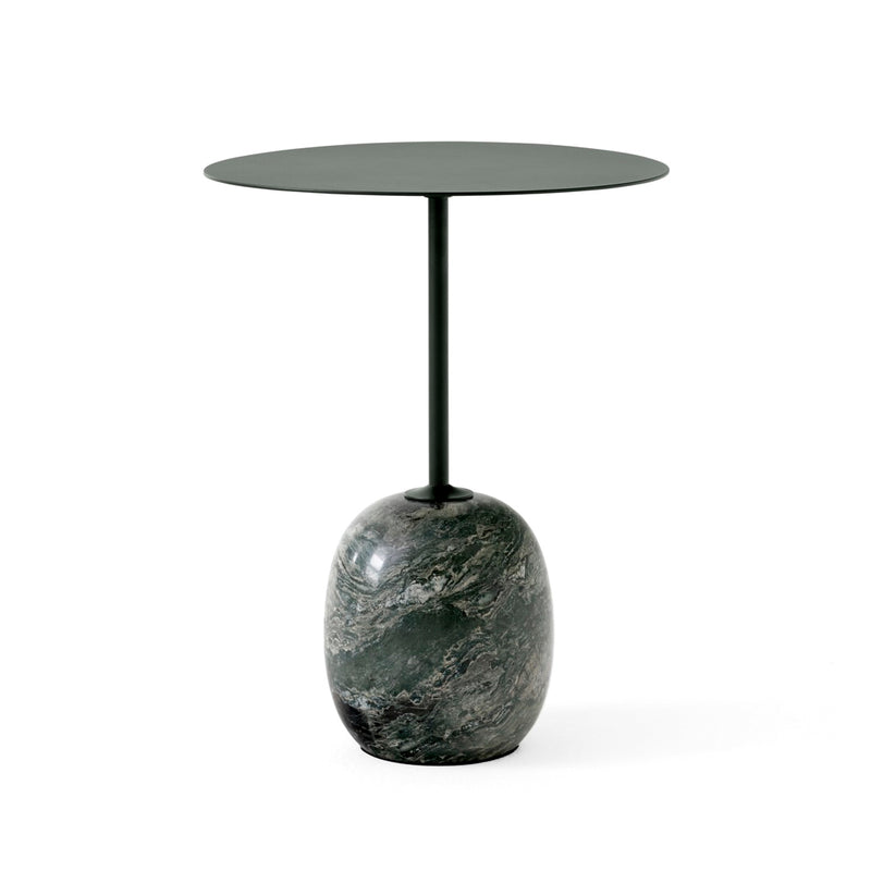 &Tradition - Lato Beistelltisch | rund Ø 40 cm, H 50 cm / grün