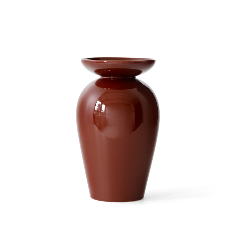 &Tradition - Momento Vase | rotbraun