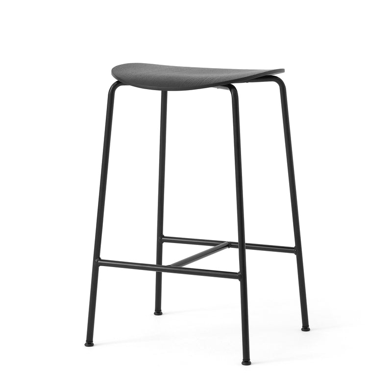 &Tradition - Pavilion Barhocker | Eiche Schwarz / H 68 cm