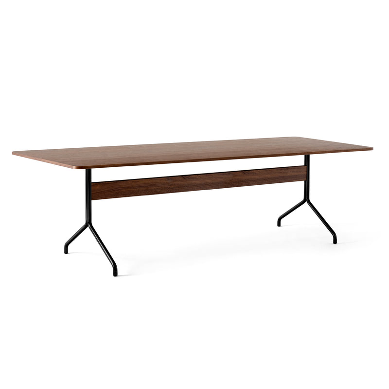 &Tradition - Pavilion Dining Esstisch | 250 x 110 cm / Walnuss / black
