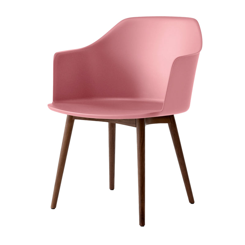 &Tradition - Rely Armchair HW76 | soft pink / Walnuss