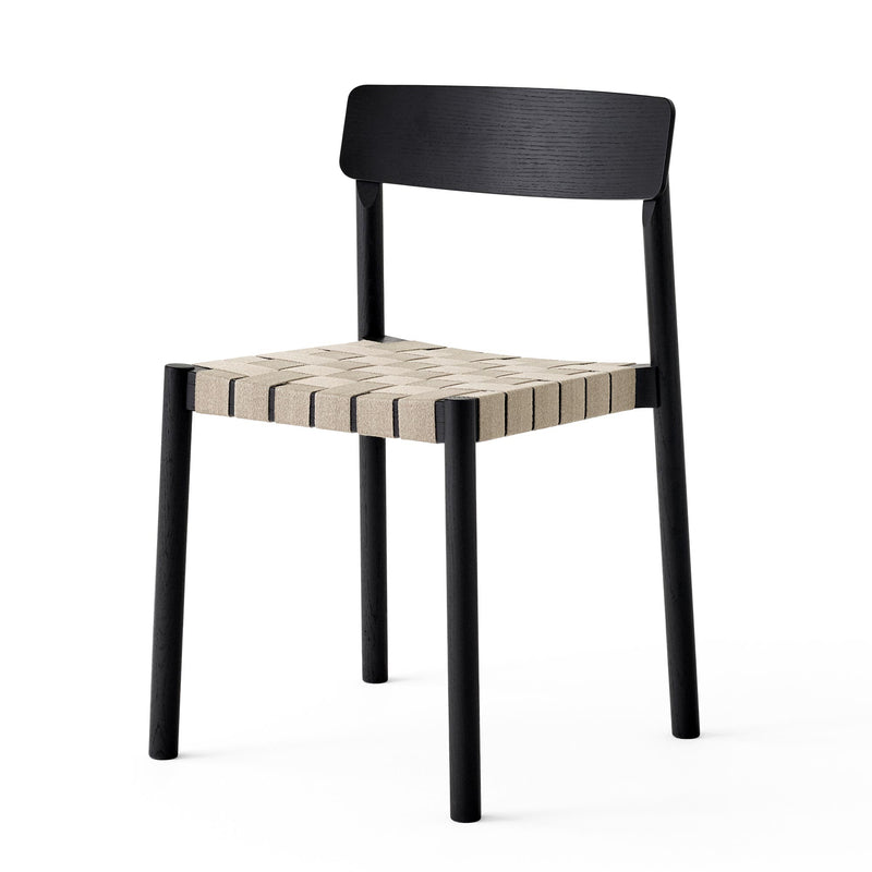&Tradition - Betty TK1 Stuhl | schwarz/natur