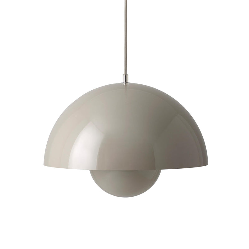 &Tradition - FlowerPot Pendelleuchte VP7 | grau-beige