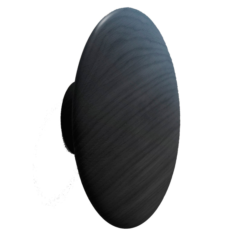 Muuto - Wandhaken "The Dots Wood" | L / schwarz