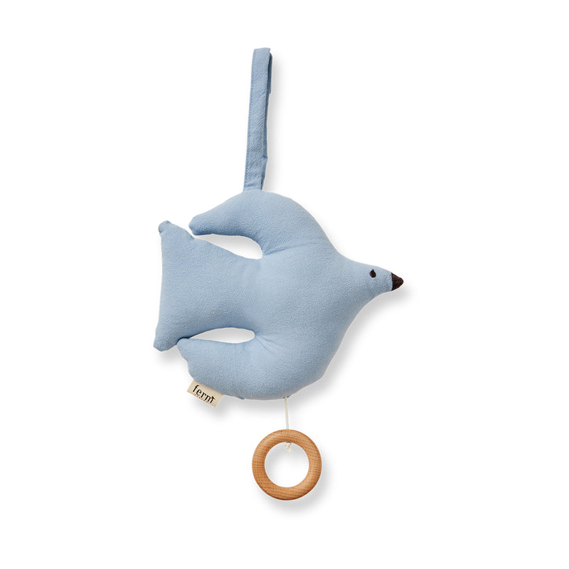 Ferm Living - Swif Bird Musikmobile | blue fog