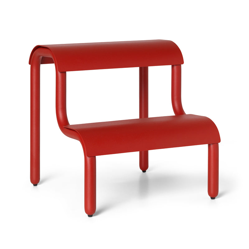 Ferm Living - Up Step Multifunktionaler Hocker | poppy red