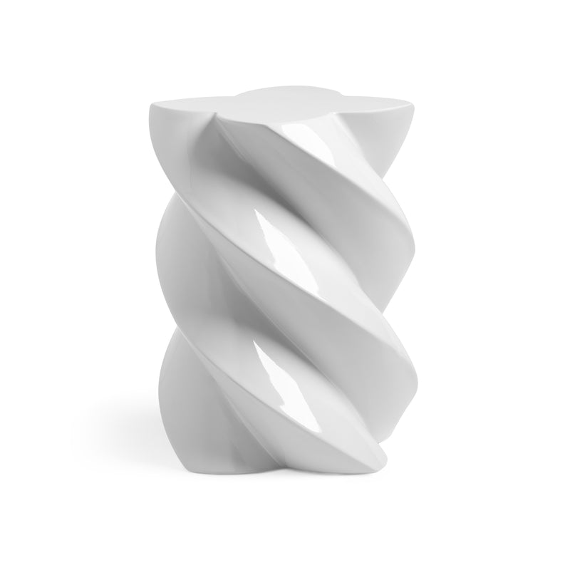 &klevering - Marshmallow Beistelltisch | 39,5 x Ø 29 cm / concrete