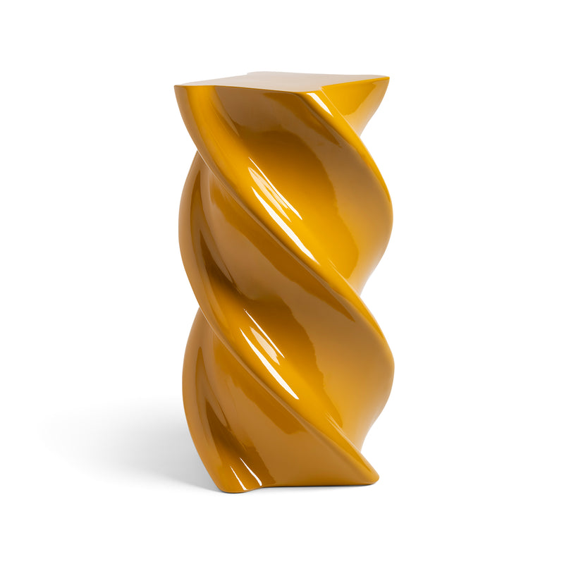 &klevering - Marshmallow Beistelltisch | 54 x Ø 29,5 cm / ocker