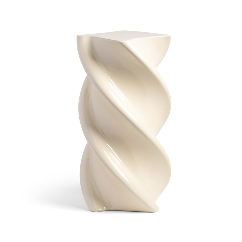 &klevering - Marshmallow Beistelltisch | 54 x Ø 29,5 cm / off-white