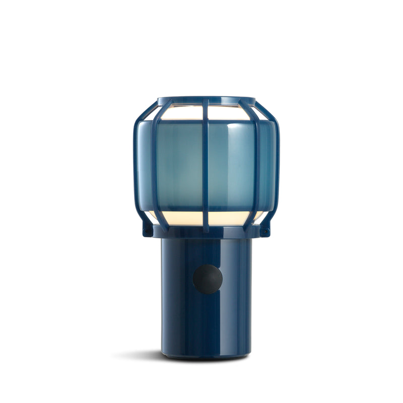 marset - Chispa Outdoor Akku LED Tischleuchte | blau
