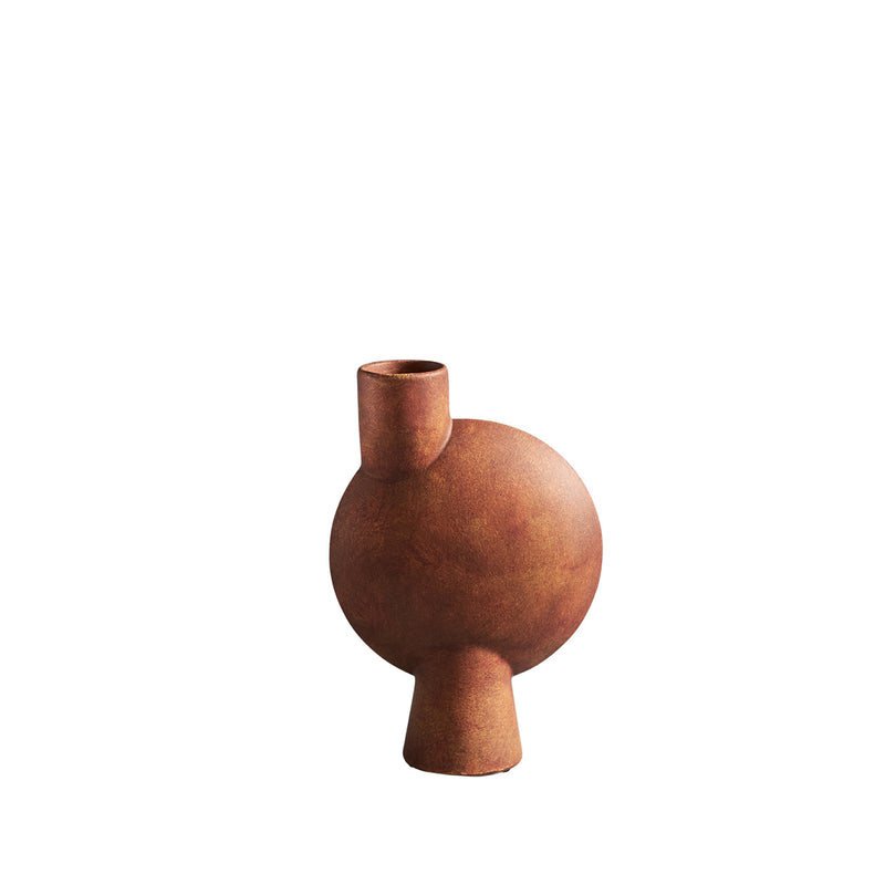 101 Copenhagen - Sphere Vase Bubl Medio | terrakotta