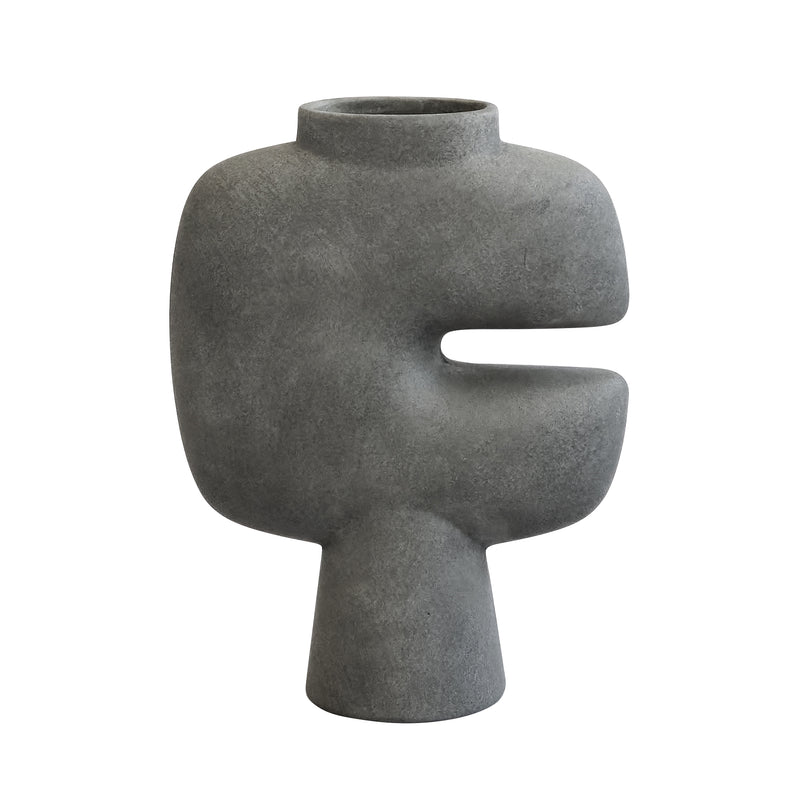 101 Copenhagen - Tribal Vase | medium / dunkelgrau