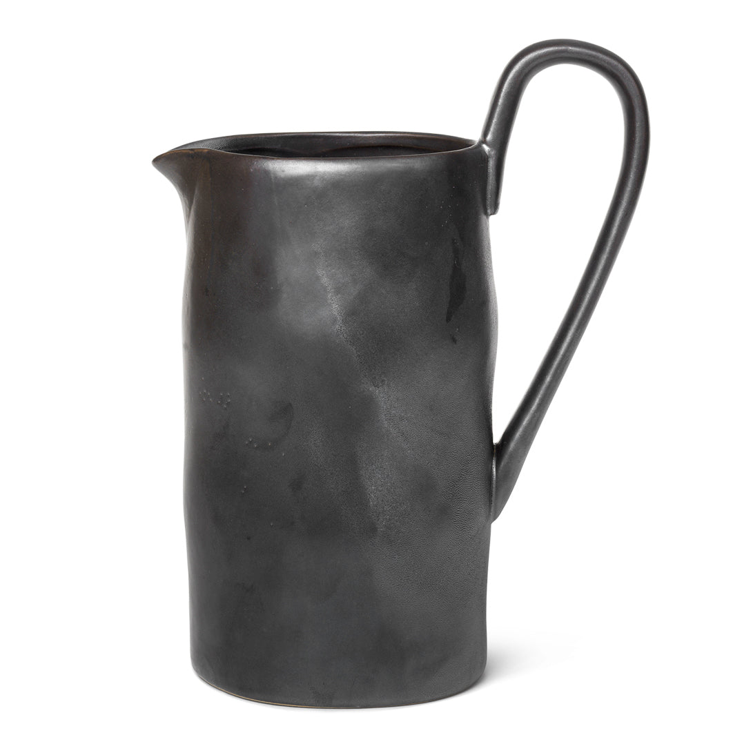 Ferm Living - Flow Krug | schwarz