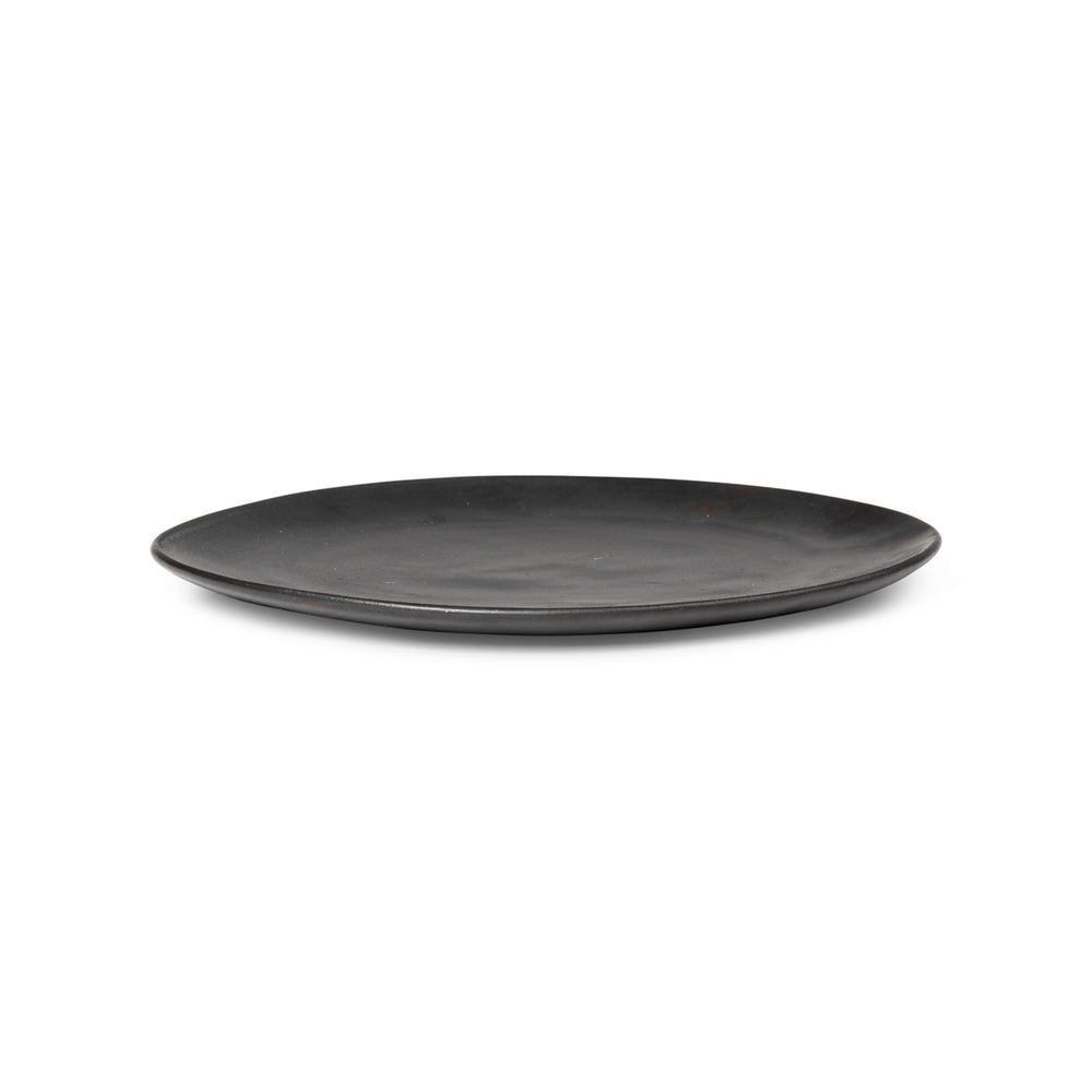 Ferm Living - Flow Teller | Ø 22 cm / schwarz