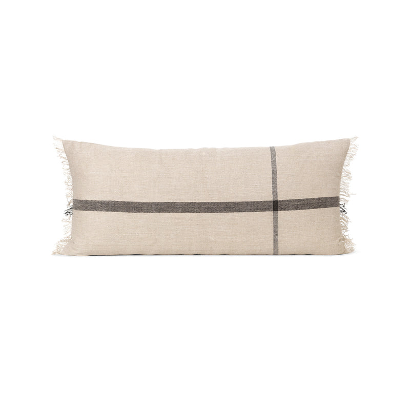 Ferm Living - Calm Kissen | 40 x 60 cm / camel/schwarz