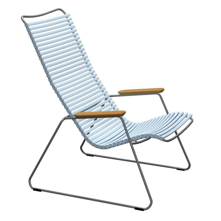 HOUE - CLICK Outdoor Lounge Chair | hellblau