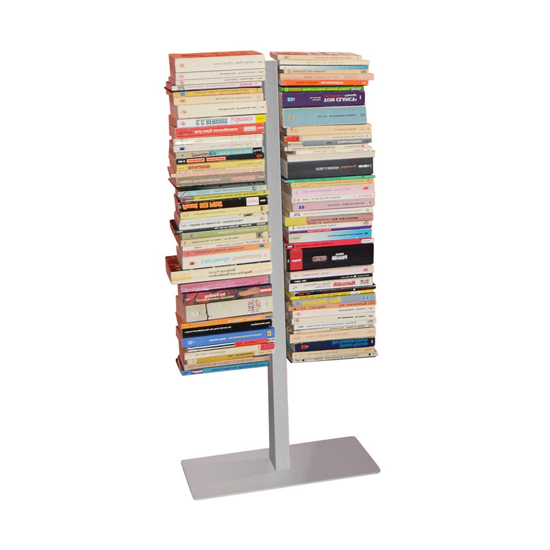 Radius Design - Booksbaum Standregal | small double / silber