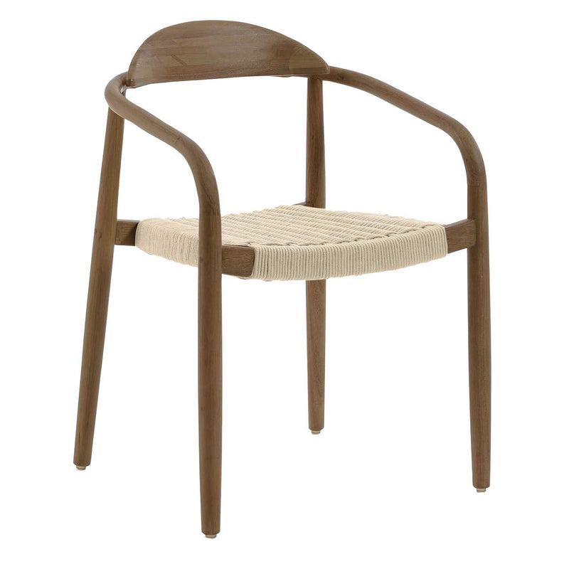 Kave Home - Nina Esszimmerstuhl | Akazie Nussbaumfinish