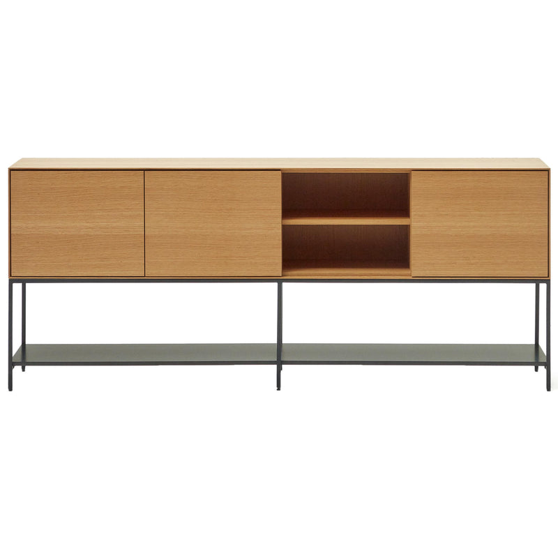 Kave Home - Vedrana Sideboard | 195 x 80 cm / Eiche