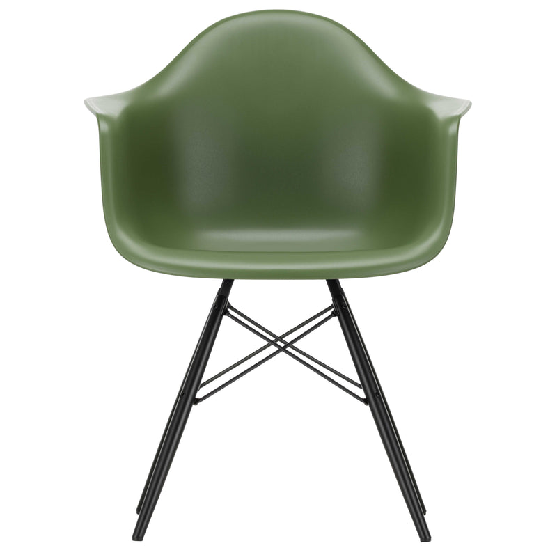 Vitra - Eames Plastic Armchair DAW RE | forest RE / Ahorn schwarz