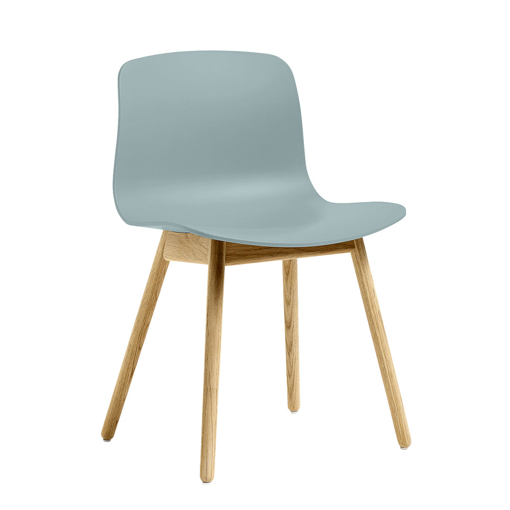 HAY - About A Chair AAC 12 | dusty blue 2.0 / Eiche lackiert